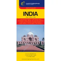 Cartographia-India harta-9789633529638