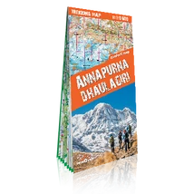 Cartographia-Annapurna și Dhaulagiri harta trekking-9788361155645