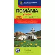 Cartographia-România harta Comfort (laminată)-9789633525623