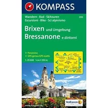 Cartographia-K 050 Brixen / Bressanone harta turistică-9783850260992