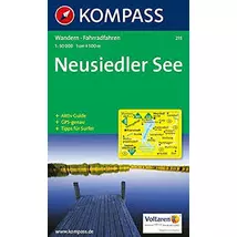 Cartographia-K 215 Lacul Fertő (Neusiedler See) harta turistică-9783854911166