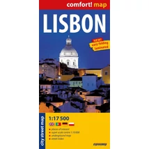 Cartographia-Lisabona harta laminată-9788375462203