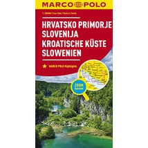 Cartographia-Coasta croată, Slovenia harta-9783829737944