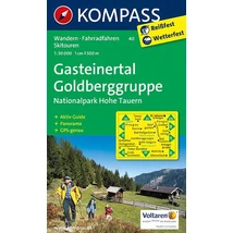 Cartographia-K 40 Gasteinertal / Goldberggru harta turistică-9783850267335