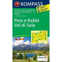 Cartographia-K 095 Peio e Rabbi - Val di Sole harta turistică-9783990442517