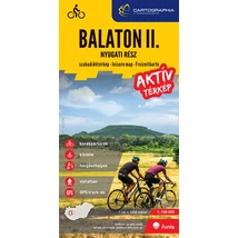 Cartographia-Balaton II. harta - partea de Vest-9789633520178