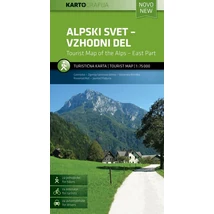 Cartographia-Alpii Sloveni - Est harta turistică-3830048521048