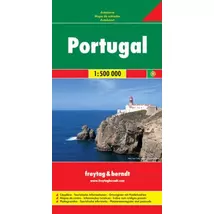 Cartographia-Portugália harta (Freytag)-9783707900118