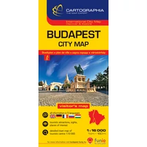 Cartographia-Harta Budapesta City-9789633528020