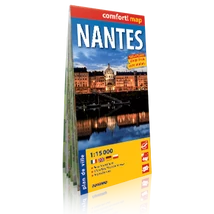 Cartographia-Nantes harta Comfort (laminat)-9788375465648