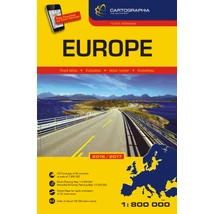 Cartographia-Atlasul Europei 1:800 000 2016/2017 (Outlet)-9789633521649