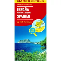 Cartographia-Spania, Portugalia, Andorra harta-9783829738453