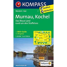 Cartographia-K 7 Murnau, Kochel harta turistică-9783850267083