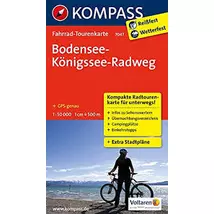 Cartographia-K 7047 Harta de ciclism Bodensee - Königssee - Radweg-9783850268110