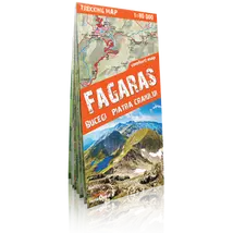 Cartographia-Munții Făgăraș, Munţii Bucegi, Munţii Piatra Craiului harta treking-9788361155751