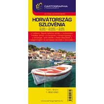 Cartographia-Croatia, Slovenia harta-9789633524749
