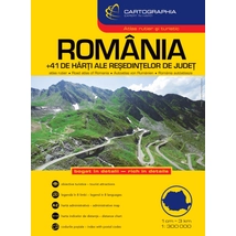 Cartographia-România atlas auto-9789633526460