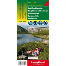 Cartographia-WK222 Bad Kleinkirchheim - Biospharenpark Nockberge - Millstatter See - Turracher Höhe - Radenthein harta turistică (Freytag)-9783850847223