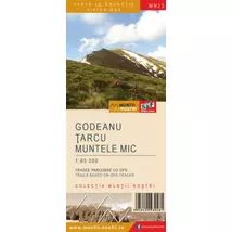 Cartographia-Harta de drumeţie a Munților Godeanu,Ţarcu,Muntele Mic MN25 - Schubert-Franzke-9786068976174