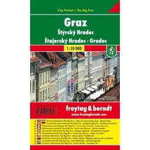 Cartographia-Graz City Pocket  harta orașului (Freytag)-9783707912647