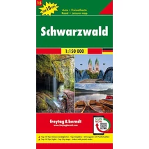 Cartographia - Germania Pădurea Neagră harta, 1:150 000 (GDR 15) - 9783707918151