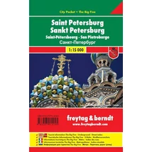 Cartographia-Sankt Petersburg harta orașului (Freytag)-9783707914245