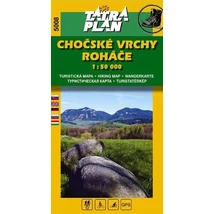 Cartographia-TP5008 Munții Kócs (Chočské vrchy) harta turistică-9788089134250