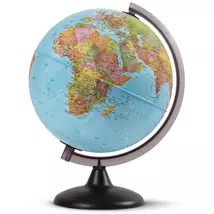 Cartographia-Glob pământesc, 25 cm - politic, cu talpa din plastic - 8000623000267