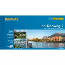 Cartographia-Inn ghid de ciclism 2.-Innsbruck-Passau-9783711101082