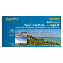 Cartographia-Viena - Lacul Balaton - Budapesta ghid de ciclism - Esterbauer-9783850007351
