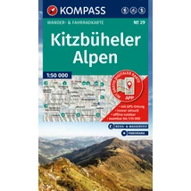 Cartographia-K 29 Kitzbüheler Alpen harta turistică-9783991543688