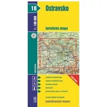Cartographia-TM 18 Harta turistică Ostrava și împrejurimile sale 9788070118627