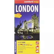 Cartographia-Londra harta Comfort (laminat) - Expressmap-9788380467156