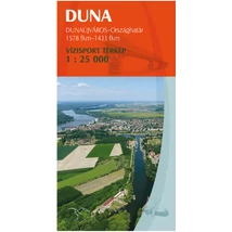 Cartographia-Dunărea IV.: Dunaújváros - Frontieră harta sporturilor acvatice-9789639339484
