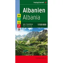Cartographia-Albania harta 1:150 000 (Freytag)-9783707915471