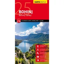 Cartographia - Bohinj harta turistică - 3830048524322