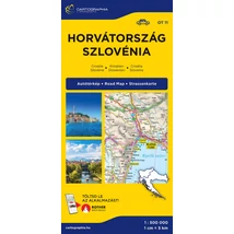 Cartographia-Croatia, Slovenia harta-9789636800000