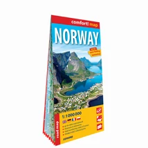 Cartographia-Harta Comfort a Norvegiei-9788383550329