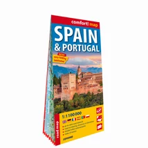 Cartographia-Spania, Portugalia harta Comfort (laminat)-9788383555430