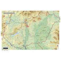 Cartographia-Harta geografica Ungaria, harta de perete (maghiară)