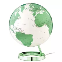 Cartographia-Glob LIGHT&amp;COLOUR HOT GREEN, diametru 30 cm, cartografia in engleză - 8007239977952