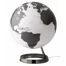 Cartographia-Glob LIGHT&amp;COLOUR METAL CHARCOAL, diametru 30 cm, cartografia in engleză - 8007239975552