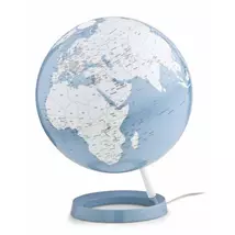 Cartographia-Glob LIGHT&amp;COLOUR PASTEL AZURE, diametru 30 cm, cartografia in engleză - 8007239973008