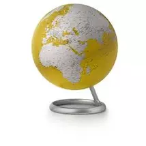 Cartographia-Glob EVOLVE GOLDEN YELLOW, diametru 30 cm, cartografia in engleză - 8007239984950