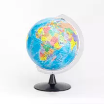 Cartographia-Glob pământesc, 16 cm - politic, talpa din plastic-5997846300065