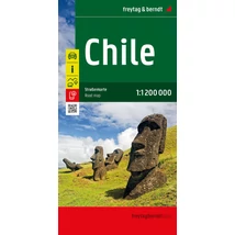 Cartographia-Chile harta (Freytag)-9783707923292