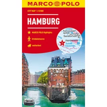 Cartographia-Hamburg harta orașului - Marco Polo-9783829741637
