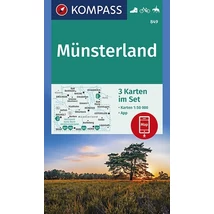 Cartographia-K 849 Münsterland harta turistică-9783990446072