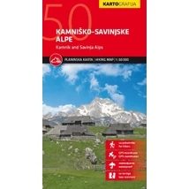 Cartographia - Alpii Kamnik harta turistică - 3830048523608