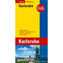 Cartographia-Karlsruhe harta orașului - Falk-9783884452233